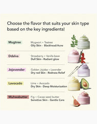 WHIPPED Lavocado Vegan Pack Cleanser
