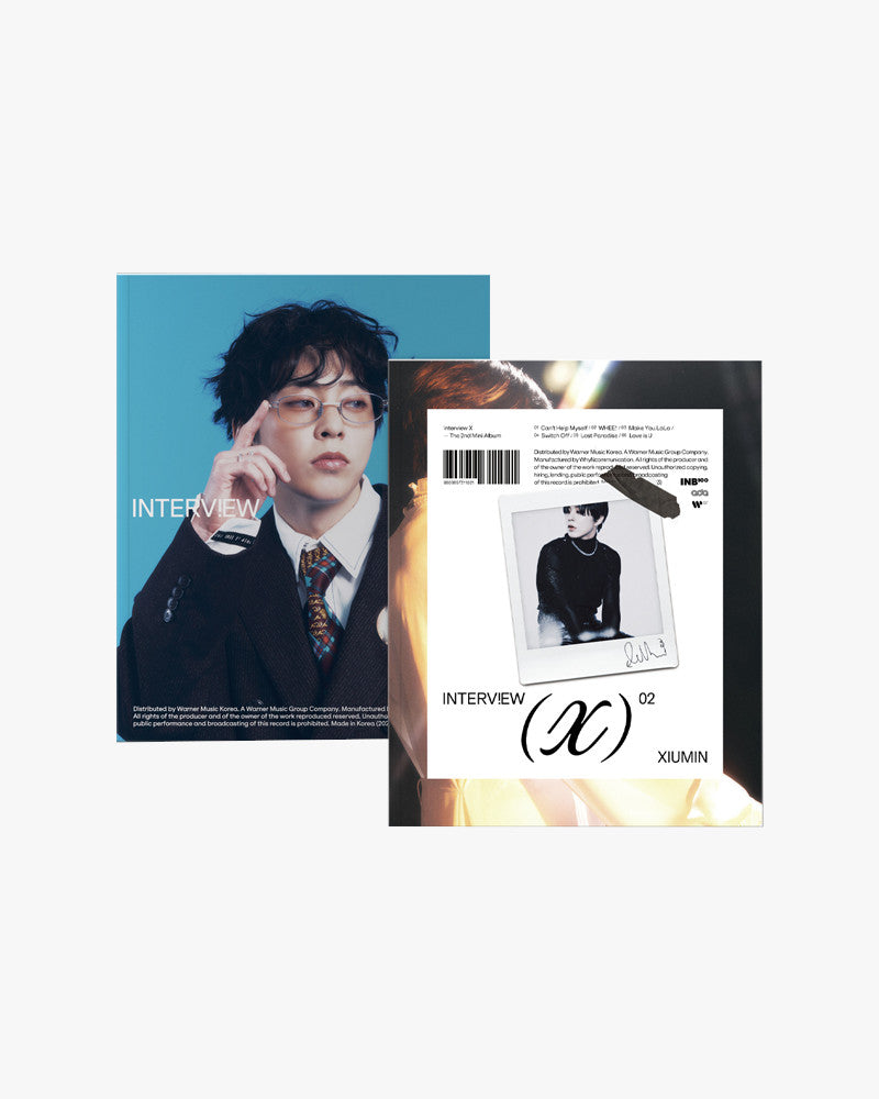 XIUMIN - [Interview X] (Version livre photo) (2 versions)