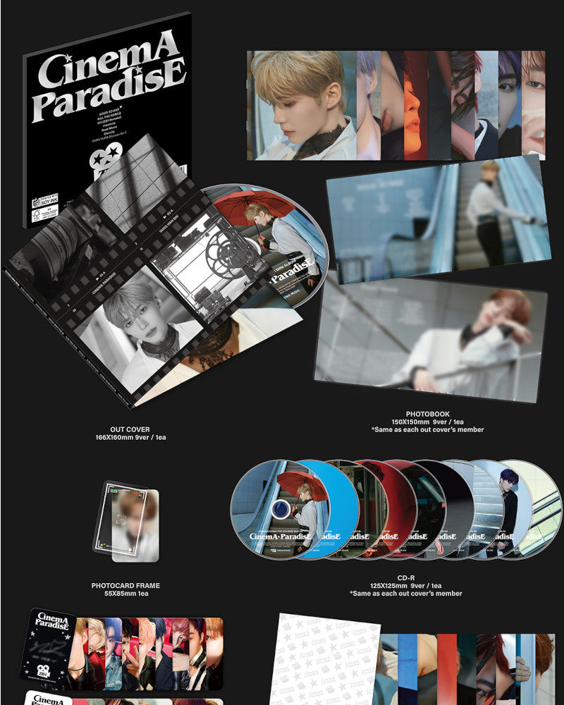 Zerobaseone - 4e mini-album [Cinema Paradise] (version Digipack) (9 versions)