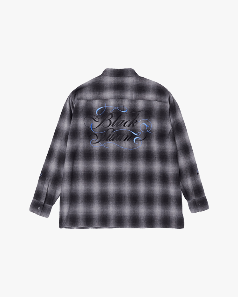 BTS Black Swan Flannel Shirt 01 (Gray)