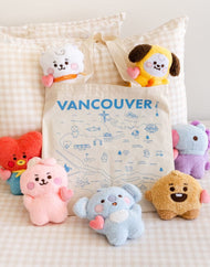 Warehouse Sale - LIMITED EDITION BT21 Vancouver Map Tote Bag