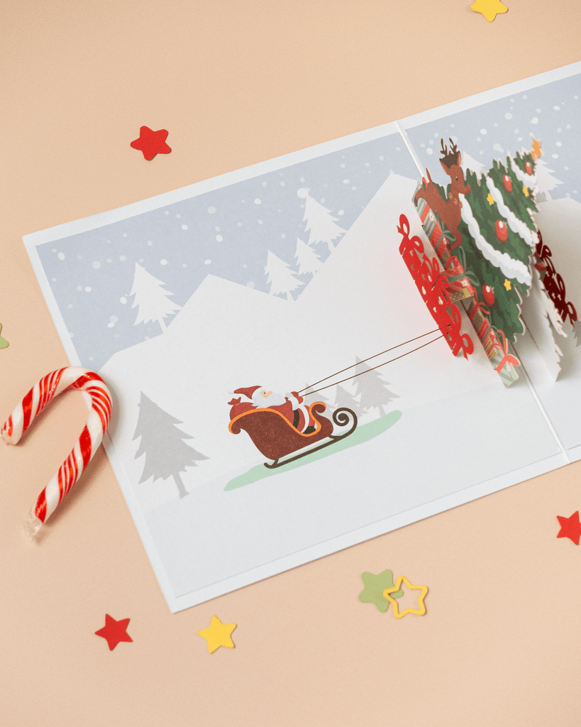 Snowmans 3D Pop-Up Card