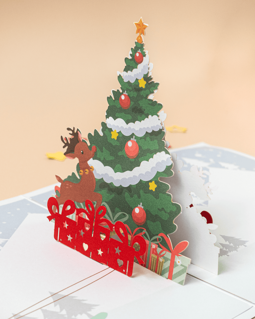 Snowmans 3D Pop-Up Card