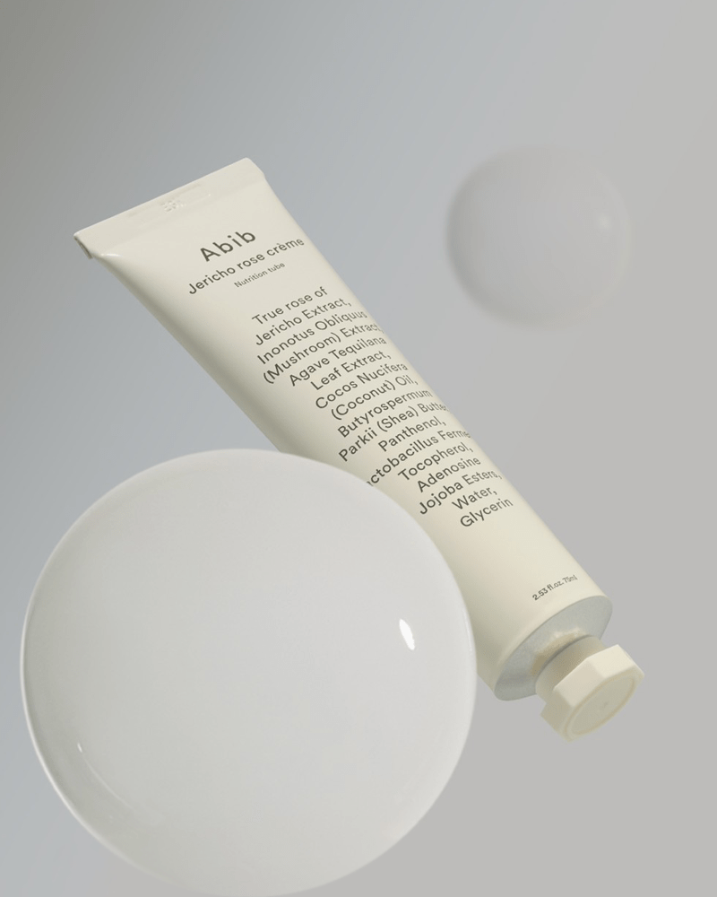 Tube nutritionnel de crème à la rose d'Abib Jericho