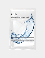 Masque en tissu au pH acide doux Abib #Aqua Fit