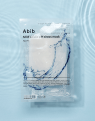 Masque en tissu au pH acide doux Abib #Aqua Fit