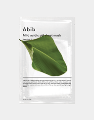 Masque en tissu au pH acide doux Abib #Heartleaf Fit