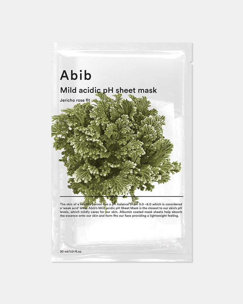 Abib - Mild Acidic PH Sheet Mask Jericho Rose Fit
