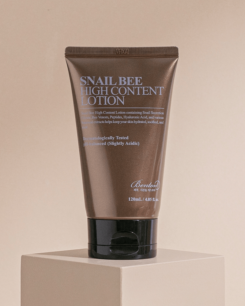 Lotion à haute teneur en escargots et abeilles de Benton
