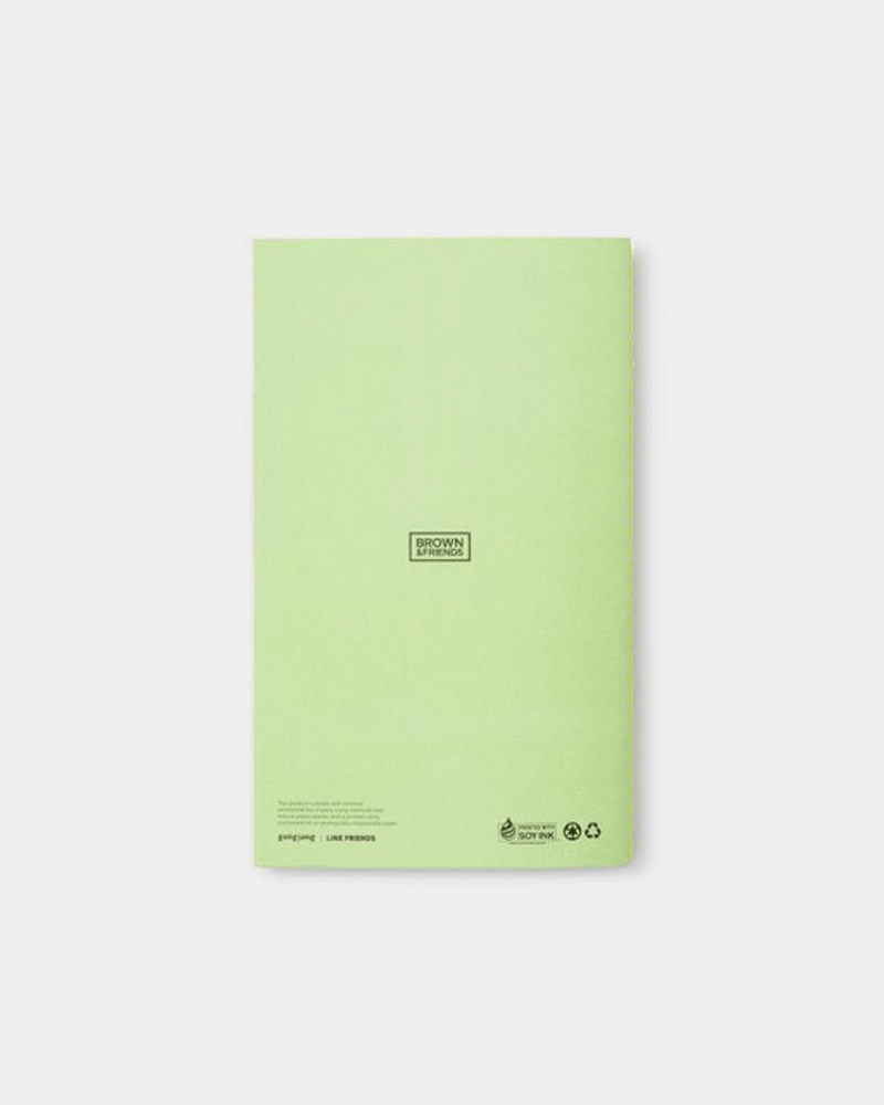 LINE FRIENDS© BROWN & Earth Half Year Planner