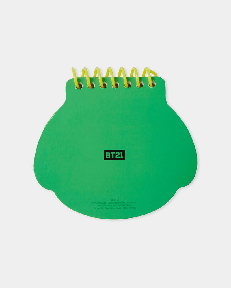 BT21 CHIMMY Heart Face Spring Note