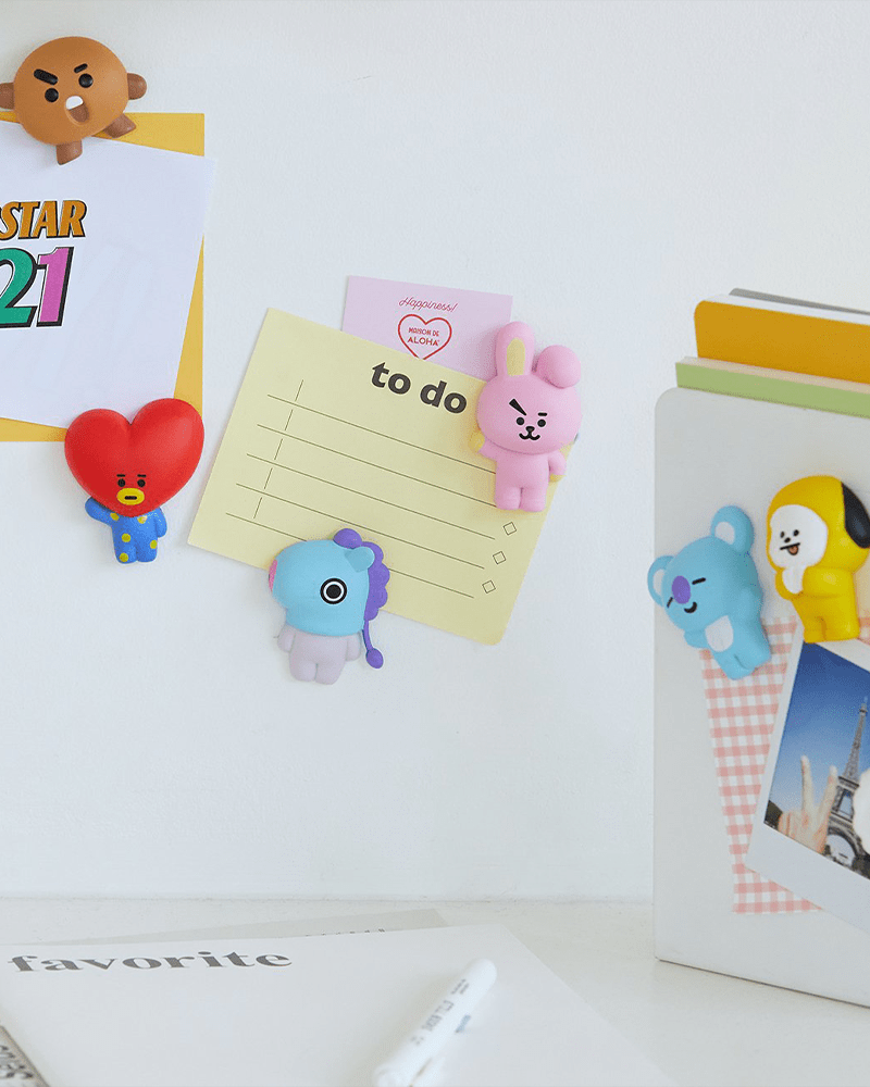 Aimant figurine BT21 MANG
