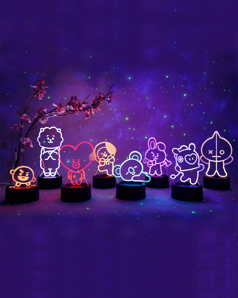 BT21 VAN LED Otaku Lamp