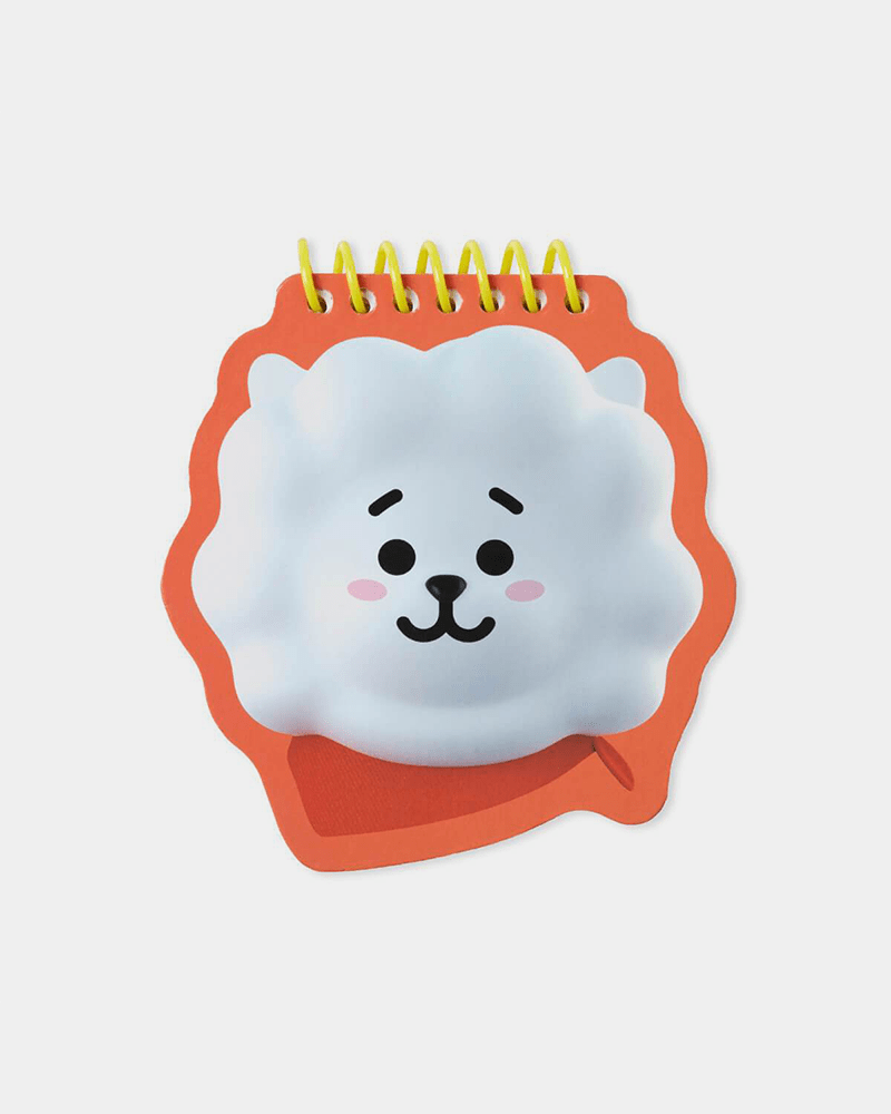 BT21 RJ Heart Face Spring Note
