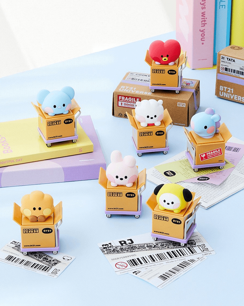 Tampon de confidentialité à rouler BT21 CHIMMY minini