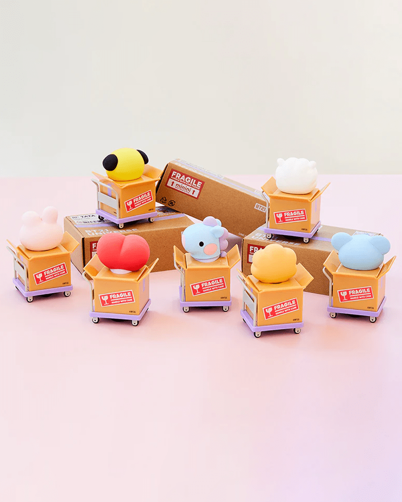 Tampon roulant de confidentialité BT21 RJ minini