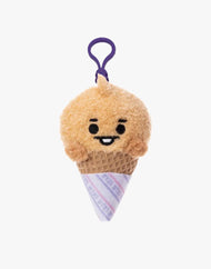 Porte-clés mascotte en peluche glace BT21 SHOOKY BABY