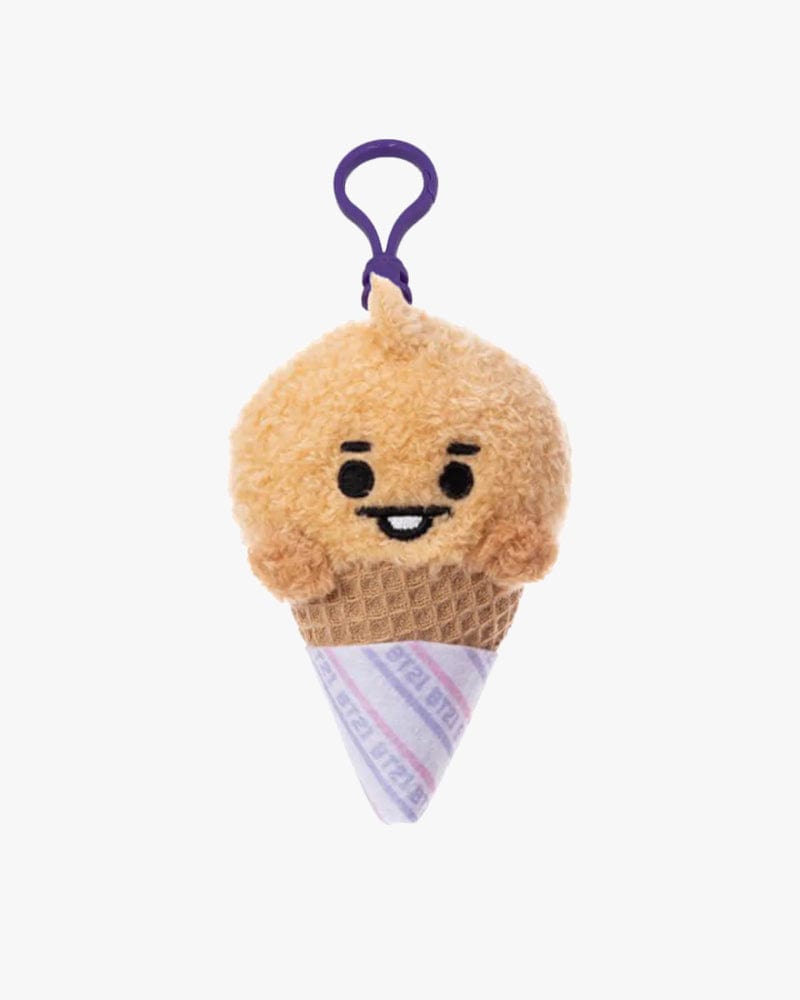 Porte-clés mascotte en peluche glace BT21 SHOOKY BABY