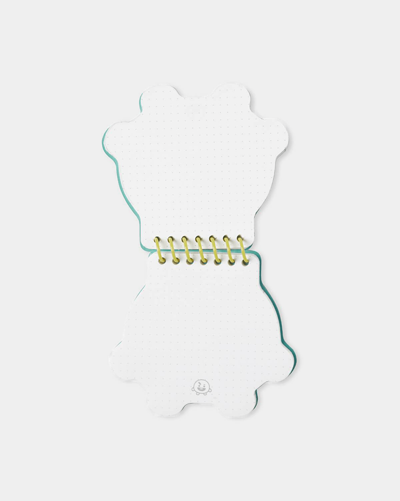 BT21 SHOOKY Heart Face Spring Note