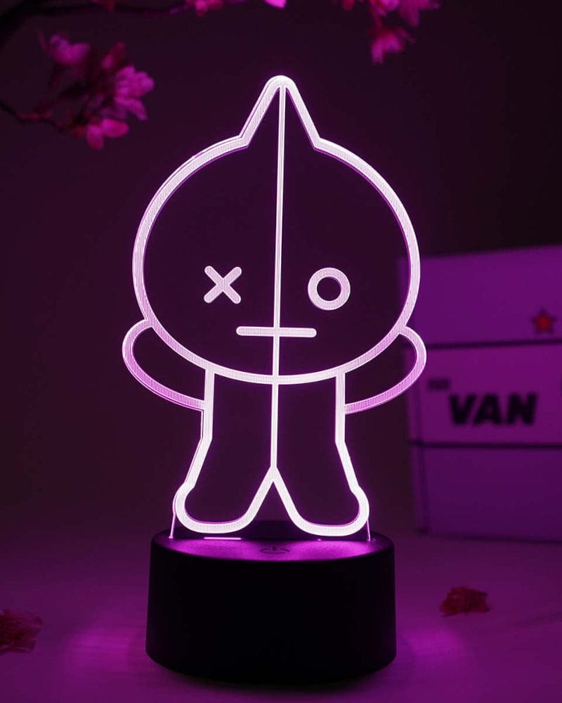 BT21© VAN LED Otaku Lamp