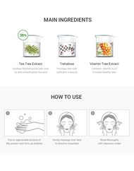 Dr. Ceuracle Tea Tree Purifine 30 Cleansing Foam