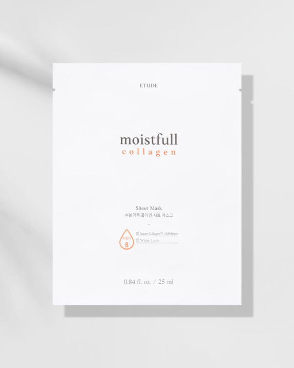 Masque en feuille de collagène Etude Moistfull (Renouvellement)
