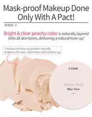 Etude Sebum Soak Blur Pact