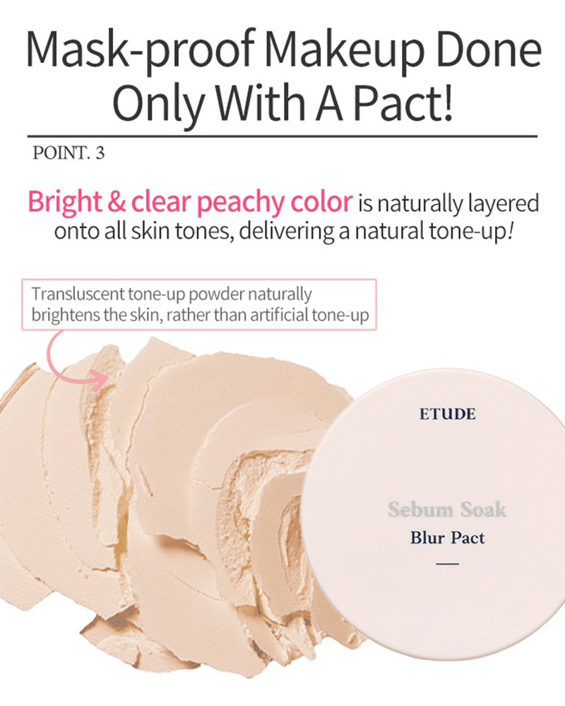 Etude Sebum Soak Blur Pact