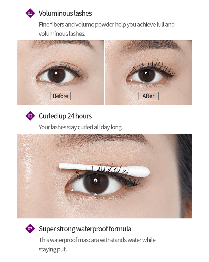 Mascara Etude Lash Perm Volume Fix