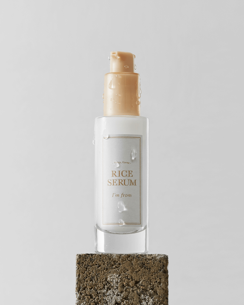 Je viens du sérum de riz