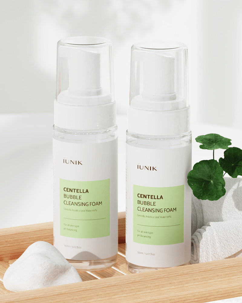 Mousse nettoyante à bulles Centella iUNIK