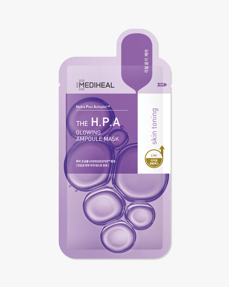 MEDIHEAL Le masque HPA Glowing Ampoule (Renouvellement)