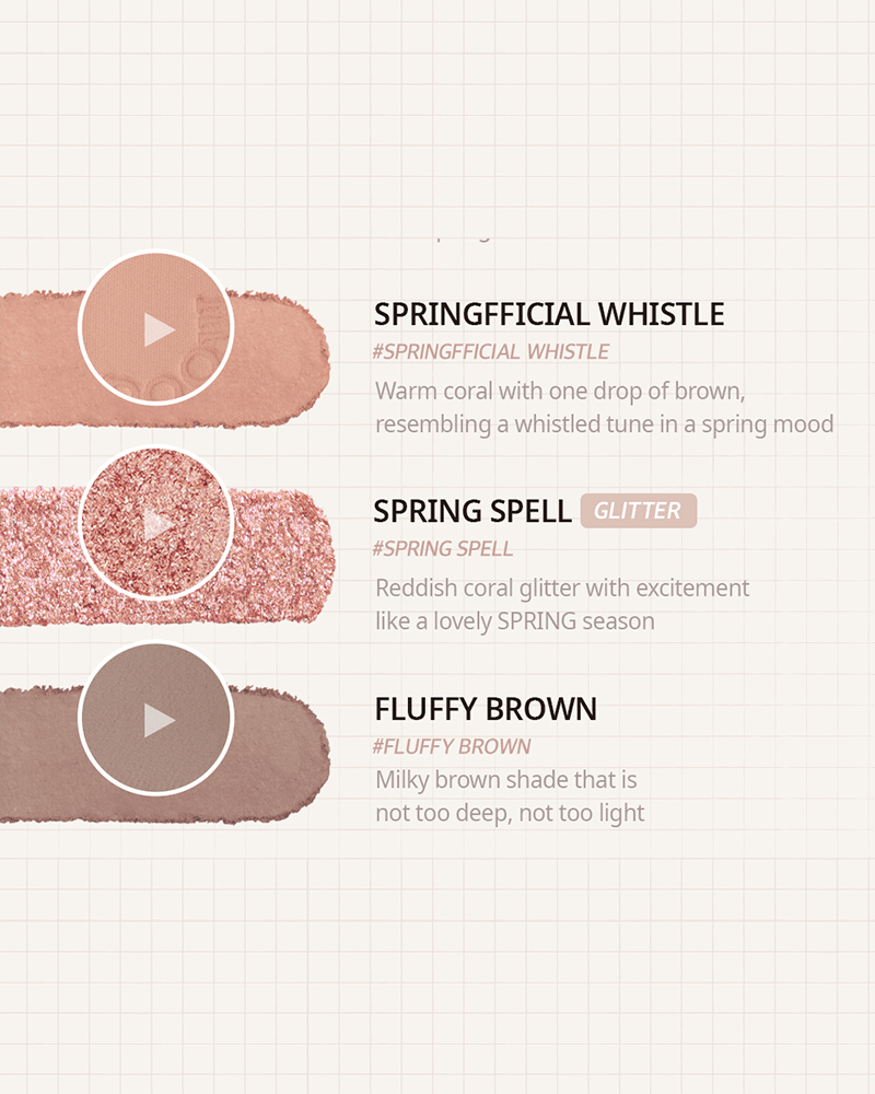 peripera All Take Mood Palette #Whisper of Milky Spring