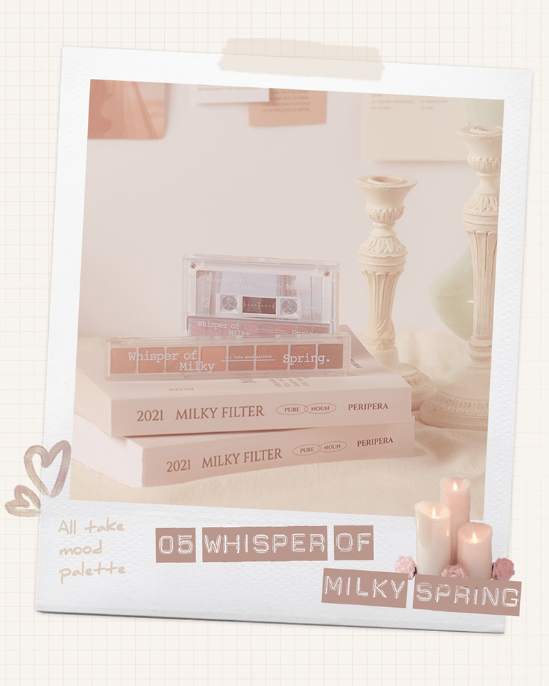 peripera All Take Mood Palette #Whisper of Milky Spring