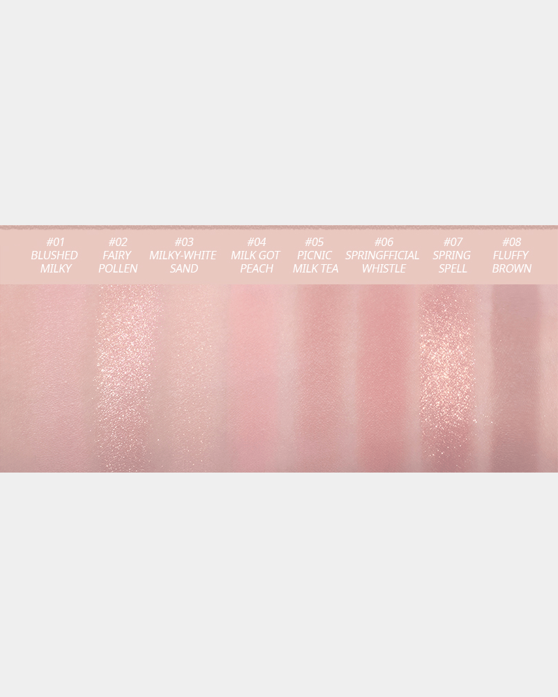 peripera All Take Mood Palette #Whisper of Milky Spring