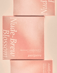 peripera Ink Pocket Shadow Palette #Nude-Brew Blossom