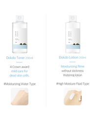 ROUND LAB 1025 Dokdo Toner   Lotion Special Set ($50 Value)
