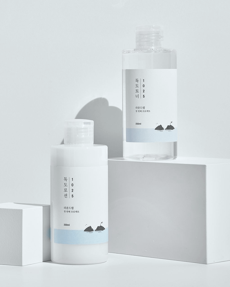 ROUND LAB 1025 Dokdo Toner   Lotion Special Set ($50 Value)