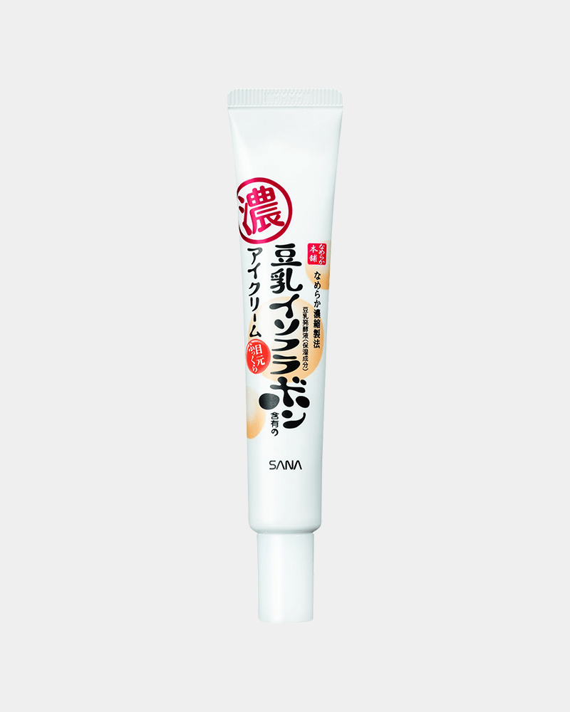 Crème contour des yeux hydratante et transparente au lait de soja et aux isoflavones de SANA Nameraka