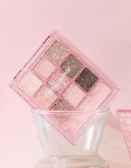 TWINKLE POP by CLIO Pearl Gradation Allover Palette #For, Pink Season